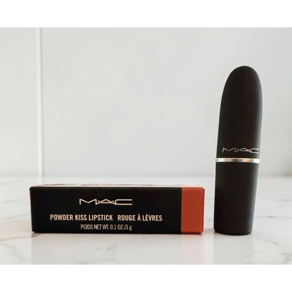 MAC Powder Kiss Lipstick 303 STYLE SHOCKED! .1 oz / 3 g NEW IN BOX
